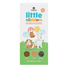 Little Nibblers All Natural Forage by Pivotal Feeds. For small animals. 27-oz bag.