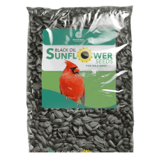 Black Oil Sunflower Seeds for wild birds. 50-lb bag